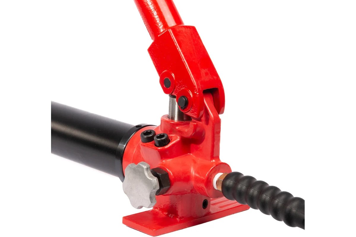 Ручной гидравлический насос; 1,0л.; 700 бар (помпа, РВД 1,8м; кейс)