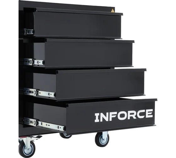 Тележка инструментальная закрытая, 4 ящика 745х465х825мм