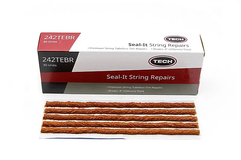 Жгуты коричневые ТОЛСТЫЕ бутилкаучуковые длиной 200 мм (установка без клея); (уп. 30шт.)