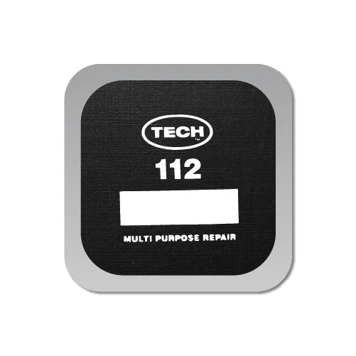 Заплатка многоцелевая с перекрёстно-переплетённым кордом 76 х 76 мм