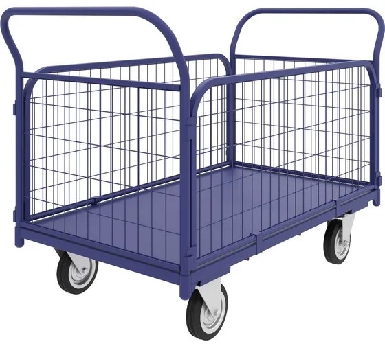 Тележка транспортировочная; г/п 300 кг; 800х500х910 мм; 18,6 кг
