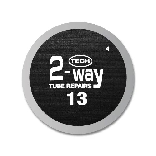 Набор заплат круглых (TECH 2-WAY) для ремонта автомобильных камер, диаметр 80 мм (уп. 20 шт.)