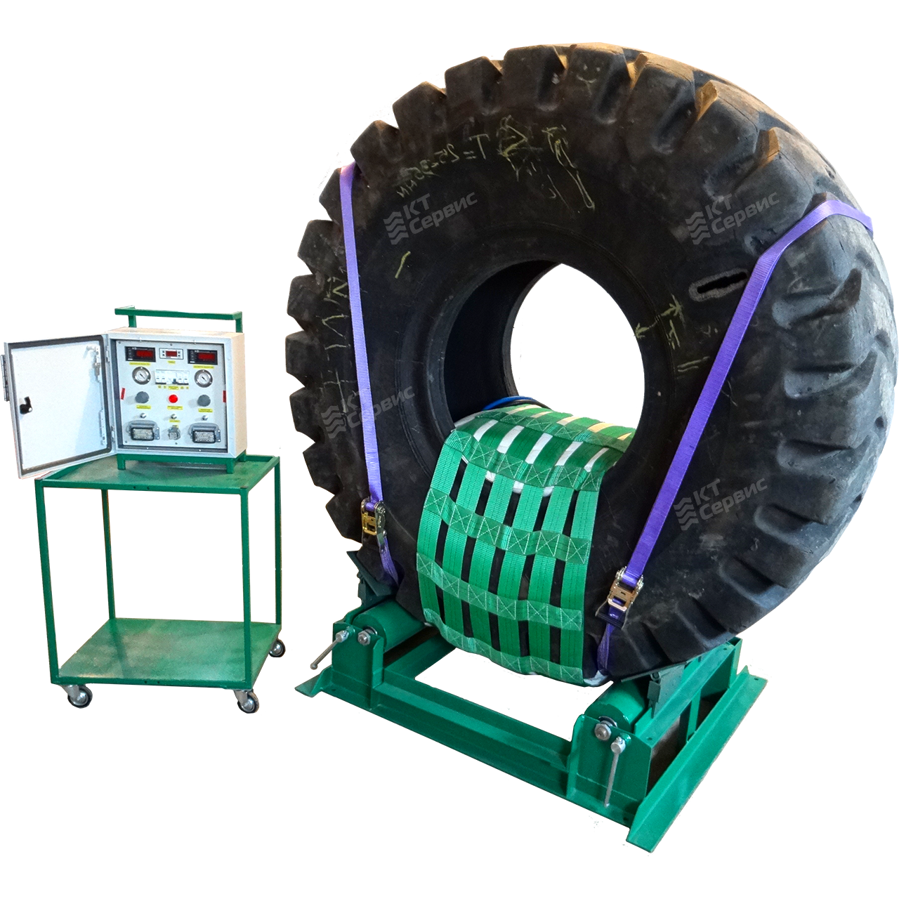 Вулканизатор "Модель 35". Ремонт КГШ 25"-35". Горячая вулканизация