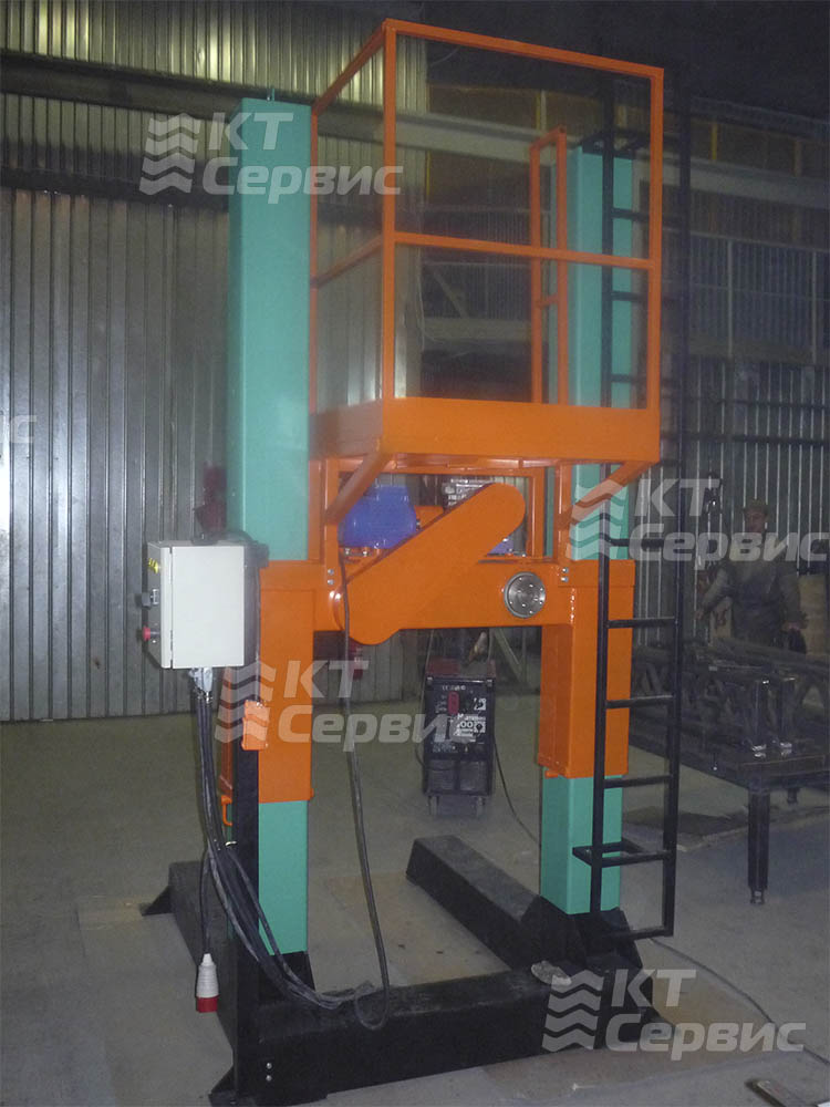 Стойка-шинодержатель упрощенная г/п 4500 кг; 33"-57". Частичный электропривод