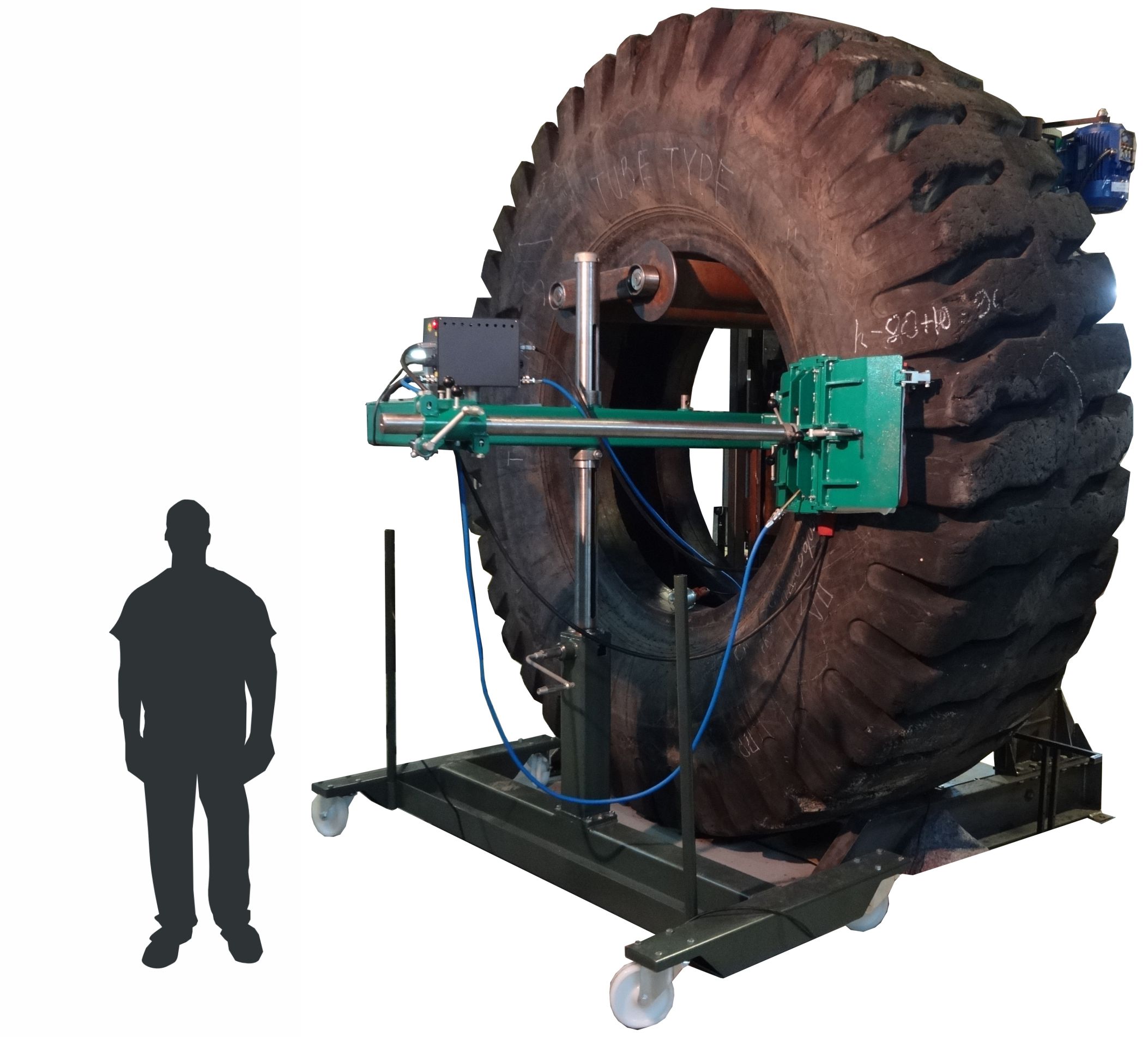 Вулканизатор "Модель 33". Ремонт КГШ 25"-57". Холодная вулканизация