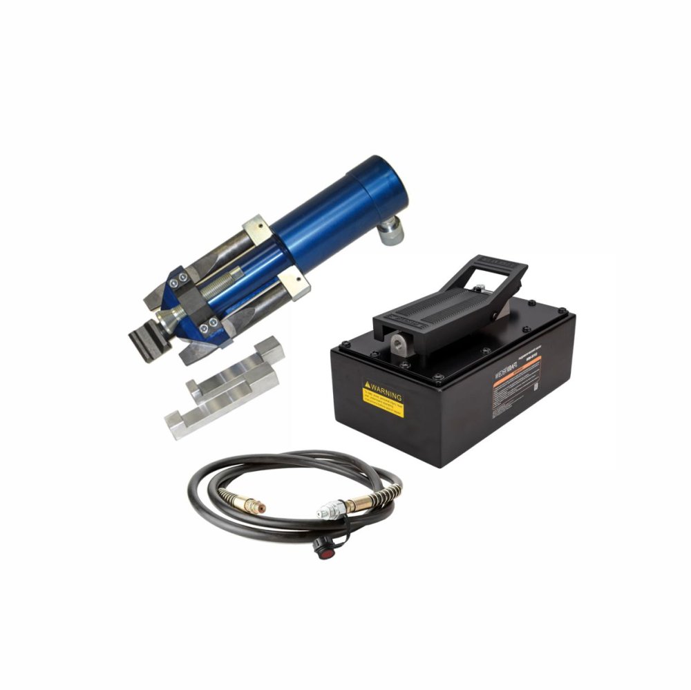 Стандартный пневмогидравлический цеховой комплект для демонтажа  5-ти составных дисков 25"-51"