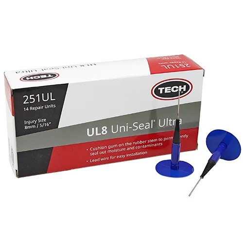 Грибки с ножкой D 10 мм для ремонта подготовленного прокола диаметром до 8 мм