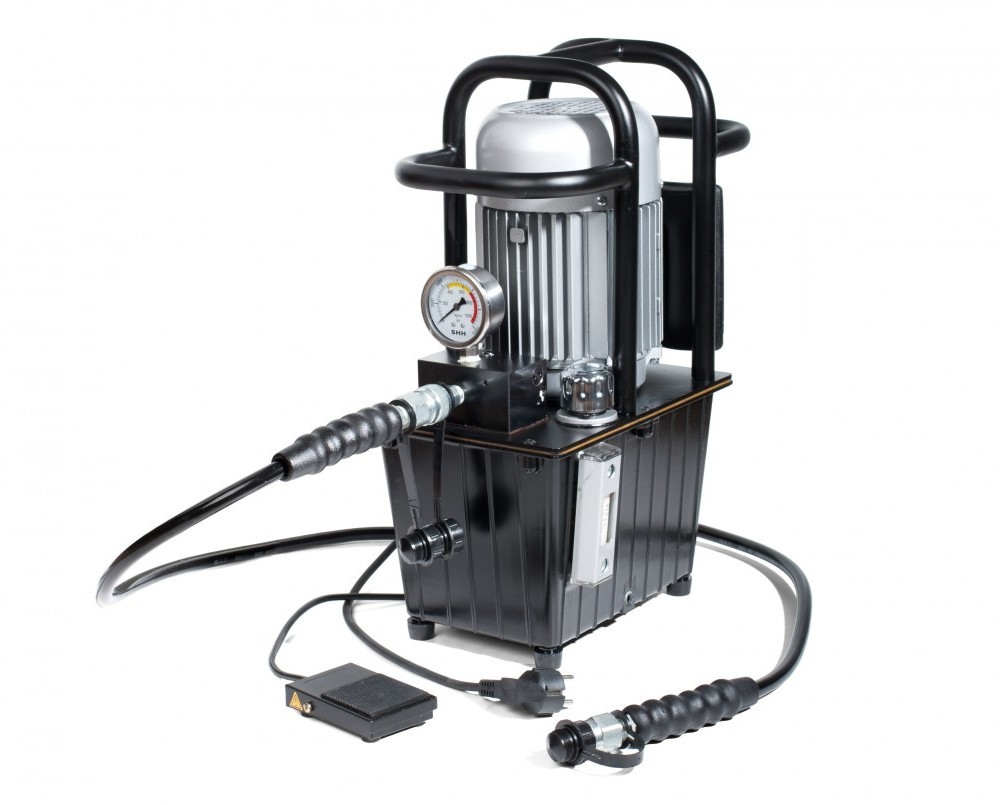 Электрогидравлическая переносная станция; 5,0л.; 2,8/0,5 л/мин.; 700 бар; 220В