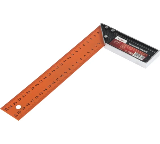 Угольник стальной, 250 мм