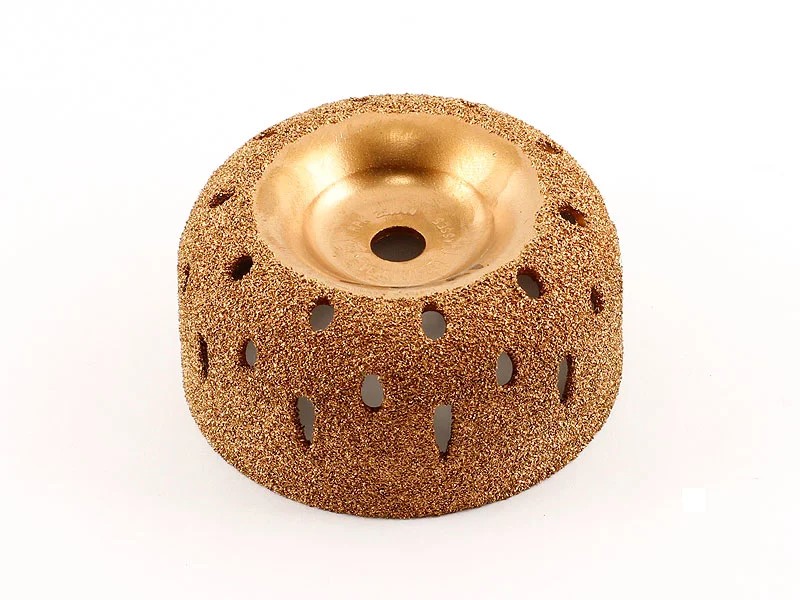 S2021 Контурный круг Ф 75х40 мм, отверстие 9 мм, мелкозернистый К 60