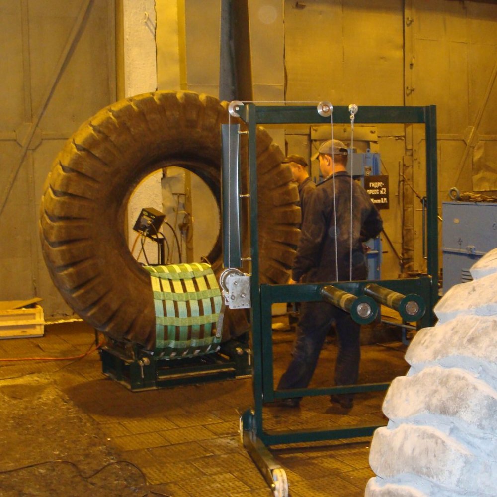 Участок ремонта КГШ 25"-33". Комплектация БАЗОВАЯ. Производительность 20-25 шин/мес. Горячая вулканизация