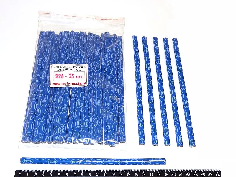 Жгуты PERMACURE с кордом длиной 190 мм (установка с клеем ); (уп. 25шт.)