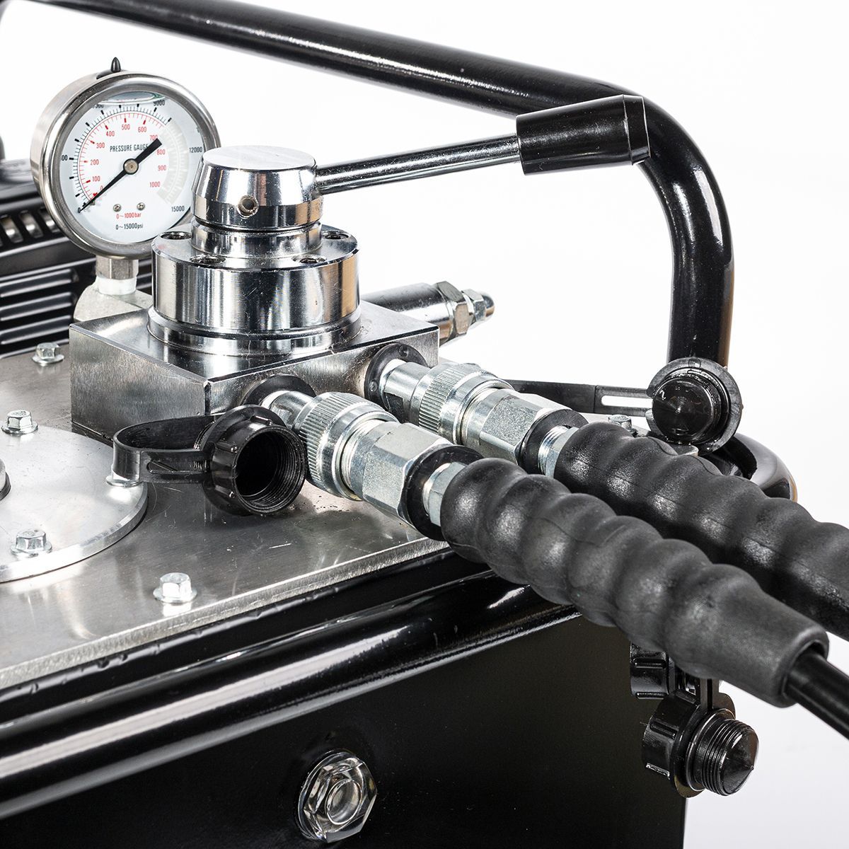 Автономная гидравлическая станция с бензоприводом; 19л.; 9,0/2,4 л/мин.; 700 бар