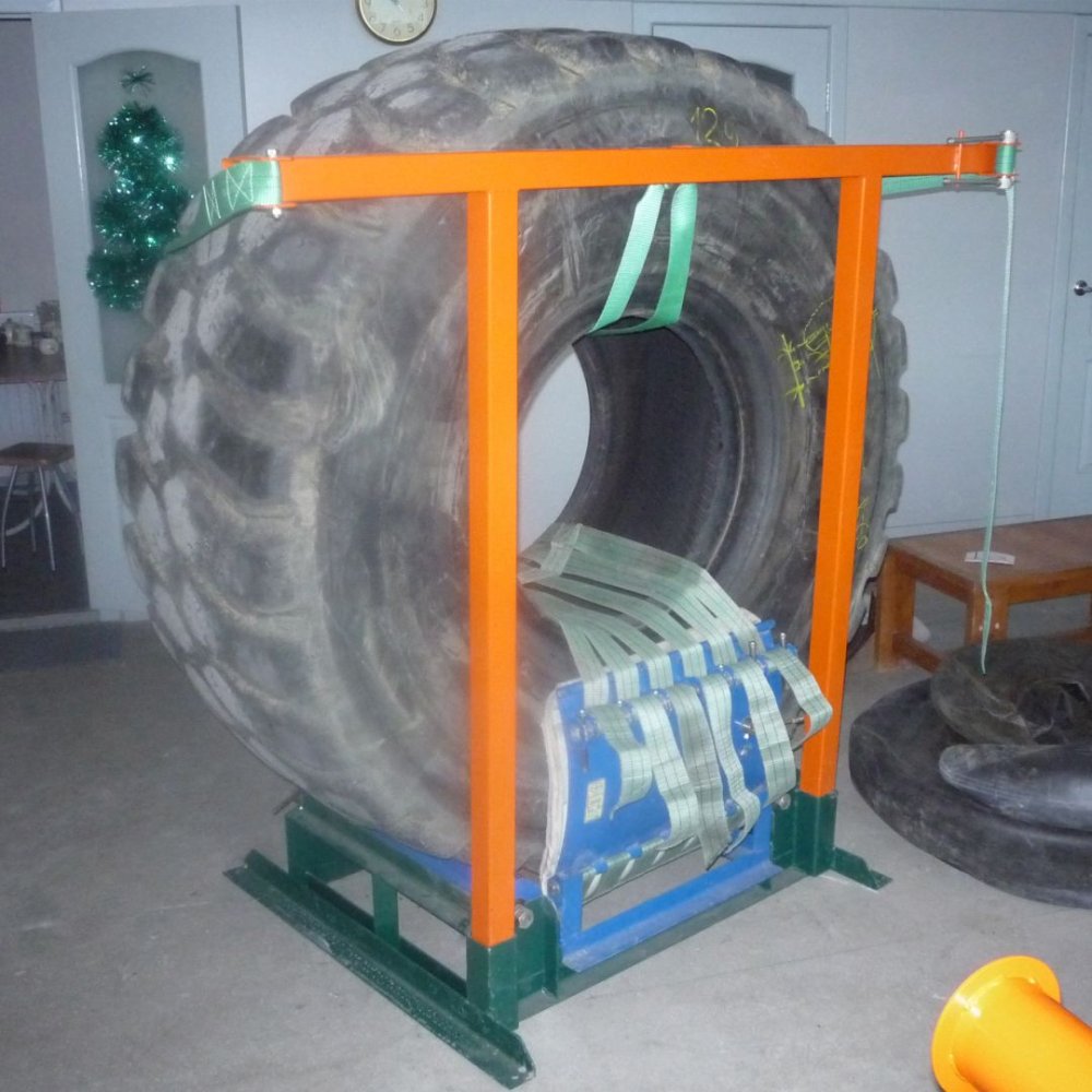 Участок ремонта КГШ 25"-49". Комплектация БАЗОВАЯ. Производительность 20-25 шин/мес. Горячая вулканизация