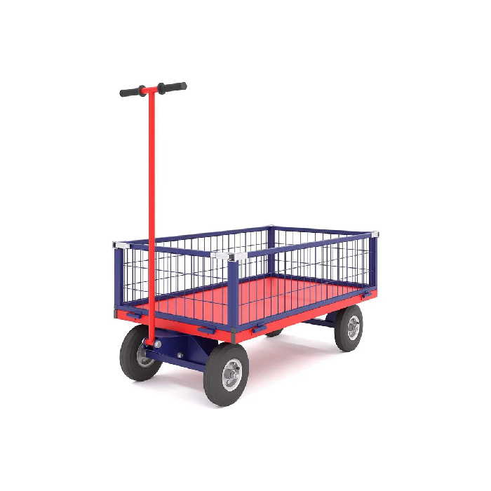 Тележка транспортировочная с поворотной осью; г/п 450 кг; 915х600х630 мм; 38,3 кг
