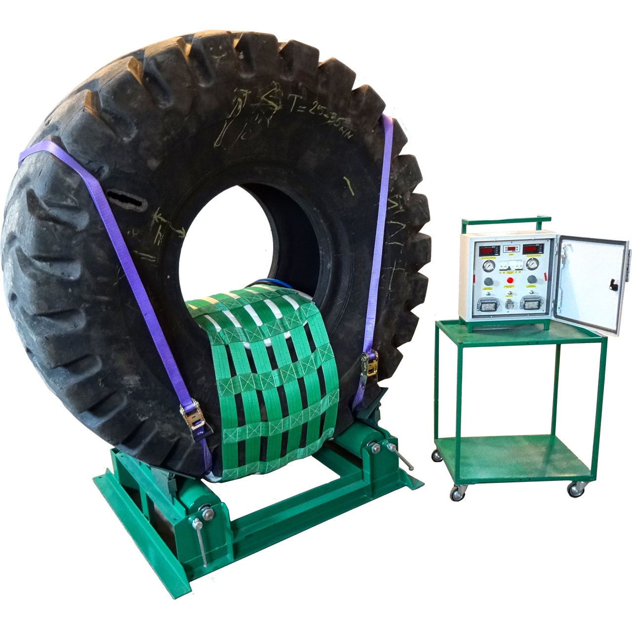 Вулканизатор "Модель 35". Ремонт КГШ 25"-35". Горячая вулканизация