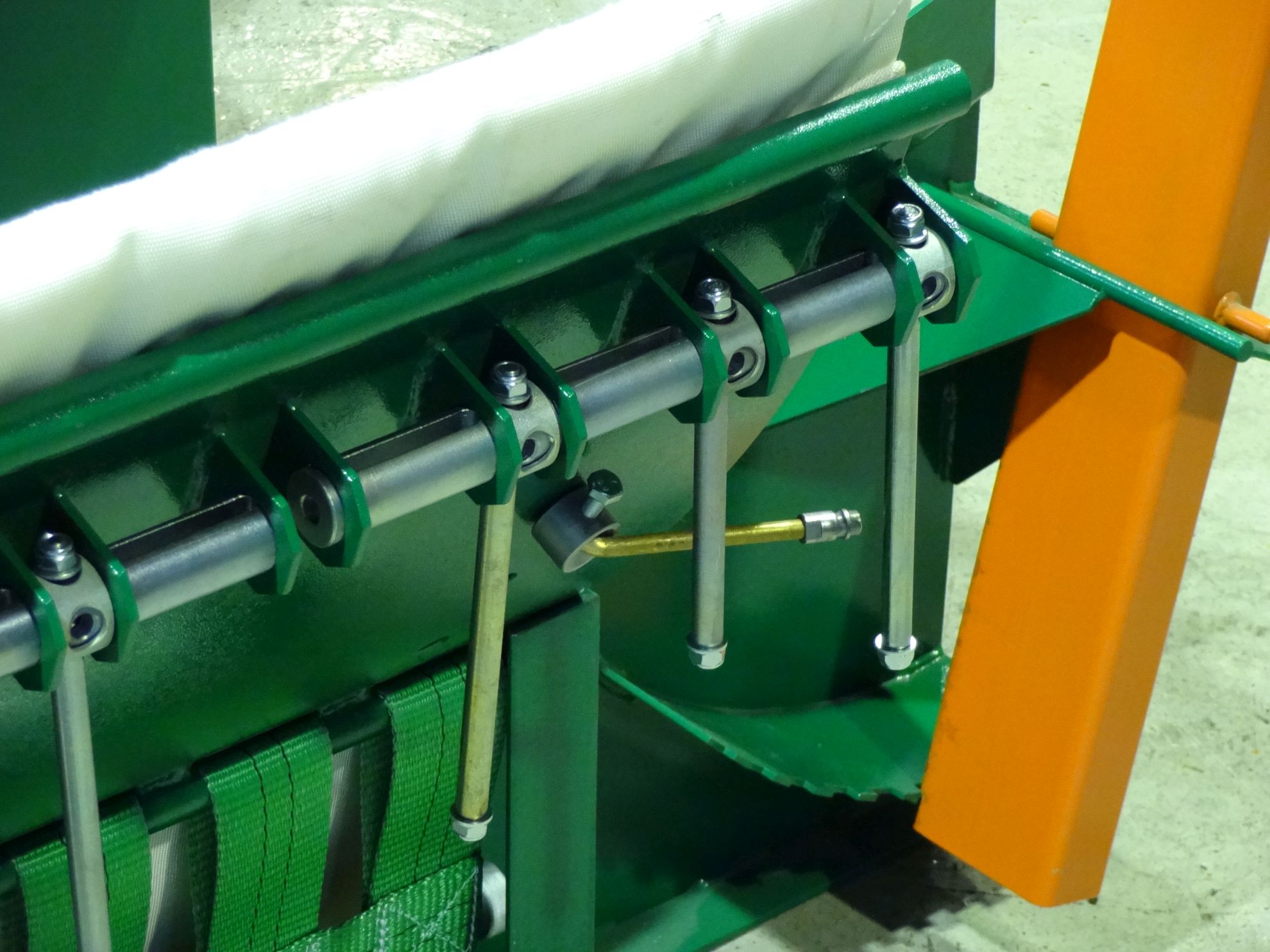 Система крепления Вулканизатора Модель 57 для ремонта КГШ диаметром от 33 до 57 дюймов методом горячей вулканизации