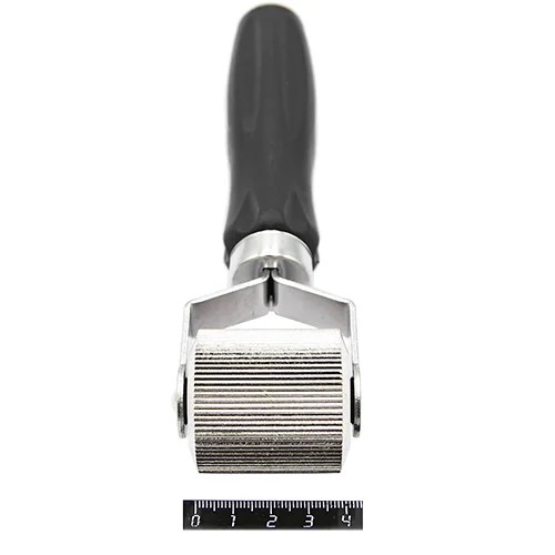 Ролик широкий рифленый, ширина 40 мм; D 38 мм