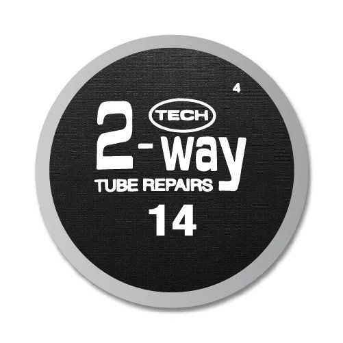 Заплатка круглая (TECH 2-WAY) для ремонта автомобильных камер, диаметр 100 мм (уп. 1 шт.)
