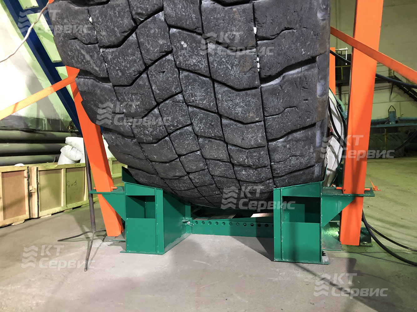Вулканизатор Модель 63 для ремонта сверхкрупногабаритных шин 49-63 дюйма методом горячей вулканизации