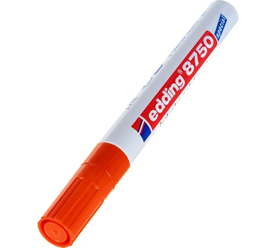 Маркер для пыльных и жирных поверхностей, желтый