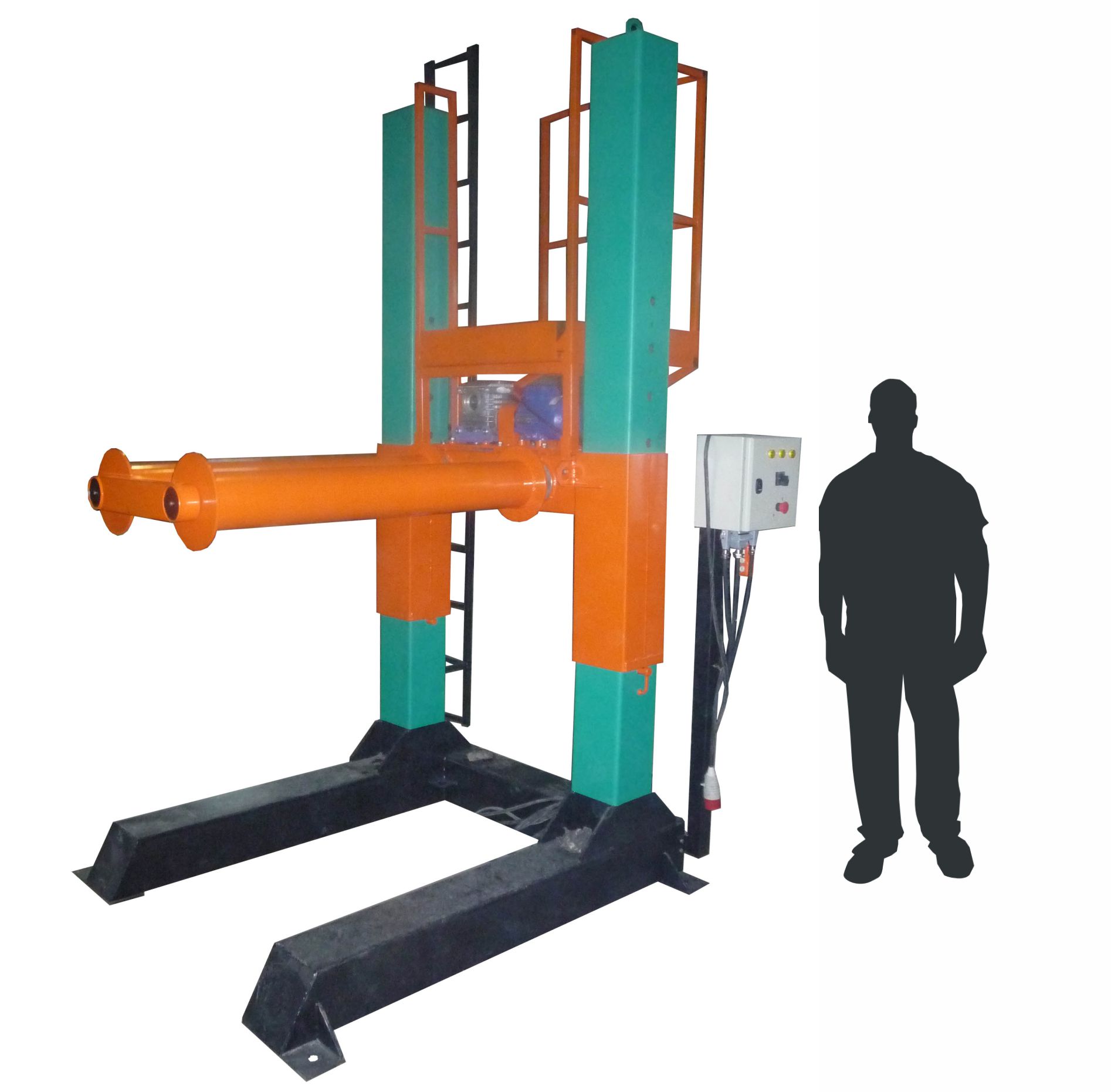 Стойка-шинодержатель упрощенная г/п 4500 кг; 33"-57". Частичный электропривод