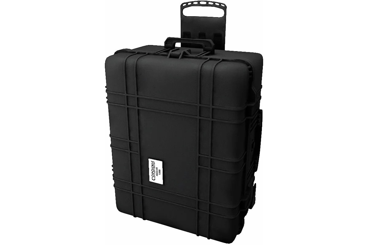 Кейс защитный ударопрочный на колёсах 625х495х300 мм