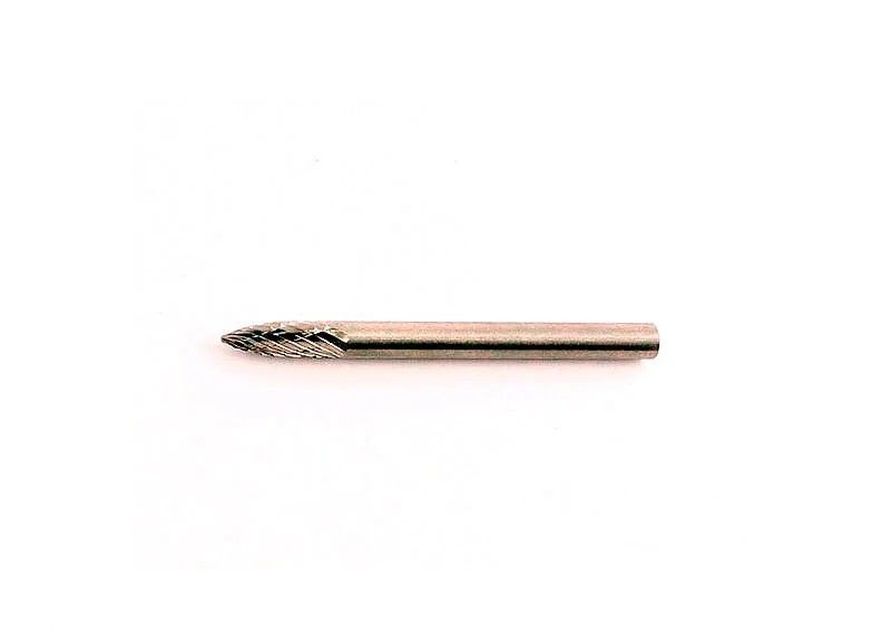 280 Карбидный конусообразный мини-бур D 3x30 мм, хвостовик 3 мм