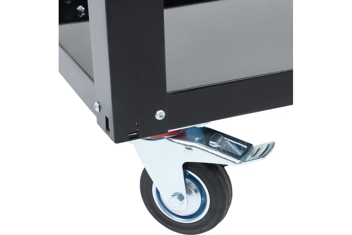 Тележка инструментальная открытая, 3 полки, 860х470х840мм