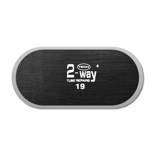 Заплатка овальная (TECH 2-WAY) для ремонта автомобильных камер, размер 150 x 70 мм (уп. 1 шт.)