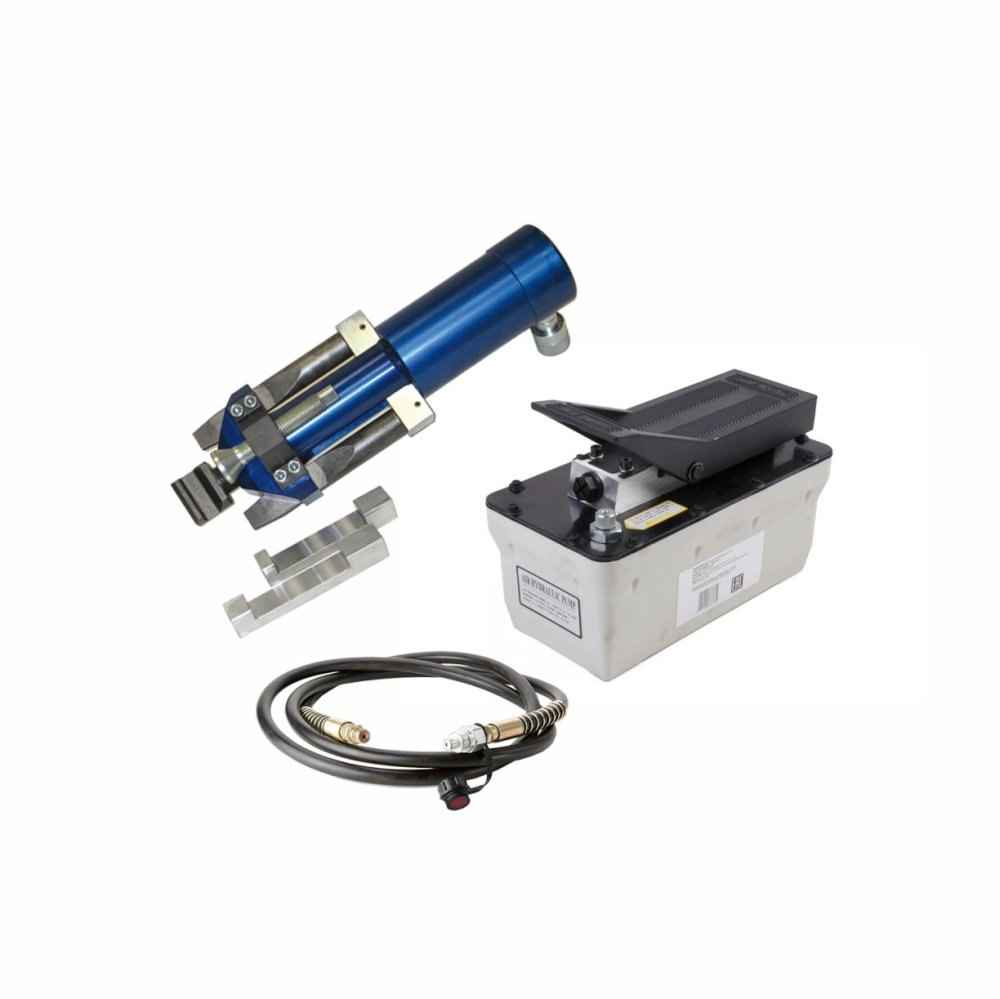 Базовый пневмогидравлический цеховой комплект для демонтажа  5-ти составных дисков 25"-51"