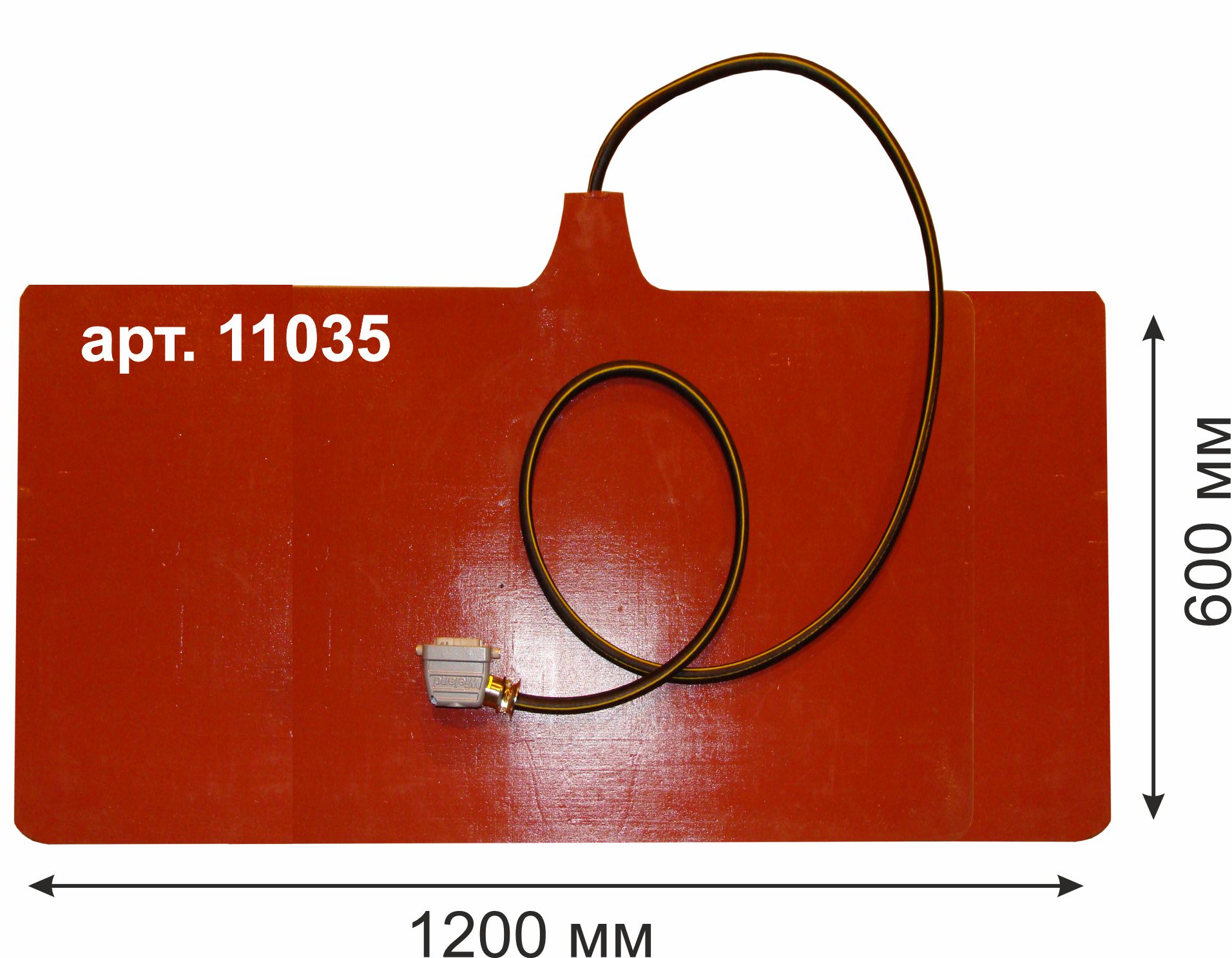 Гибкий нагреватель к вулканизатору (600х1200мм)