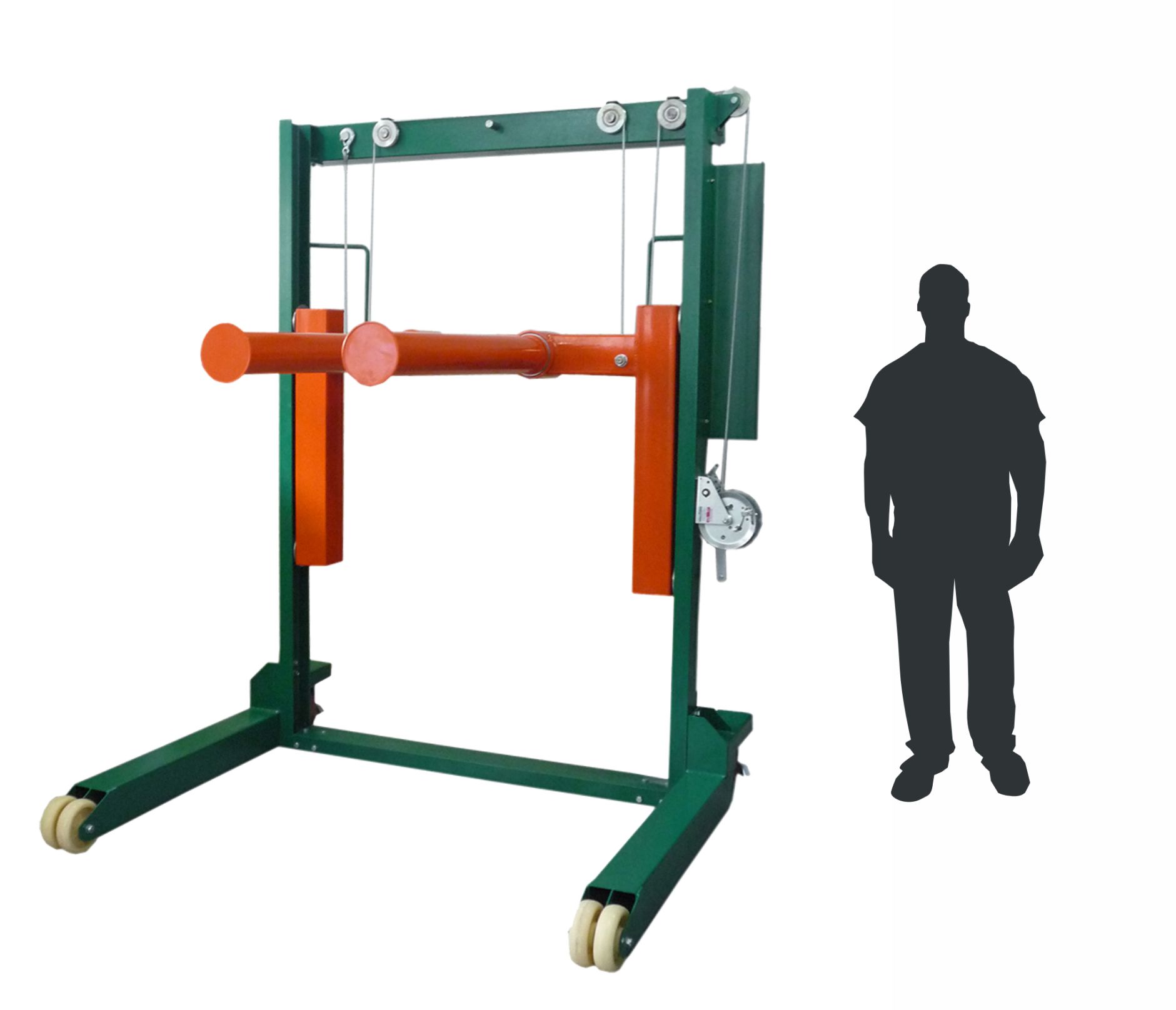 Стойка-шинодержатель г/п 2000 кг; 25"-49". Ручной привод