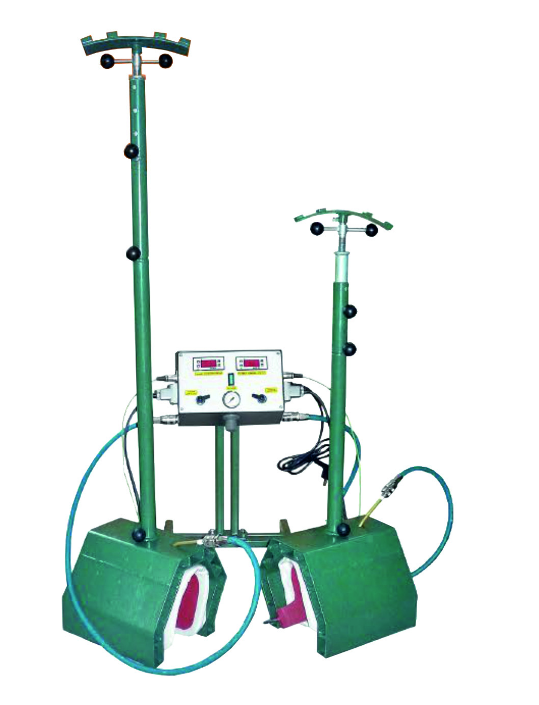 Вулканизатор для ремонта бортового посадочного кольца КГШ от 25 до 57 дюймов