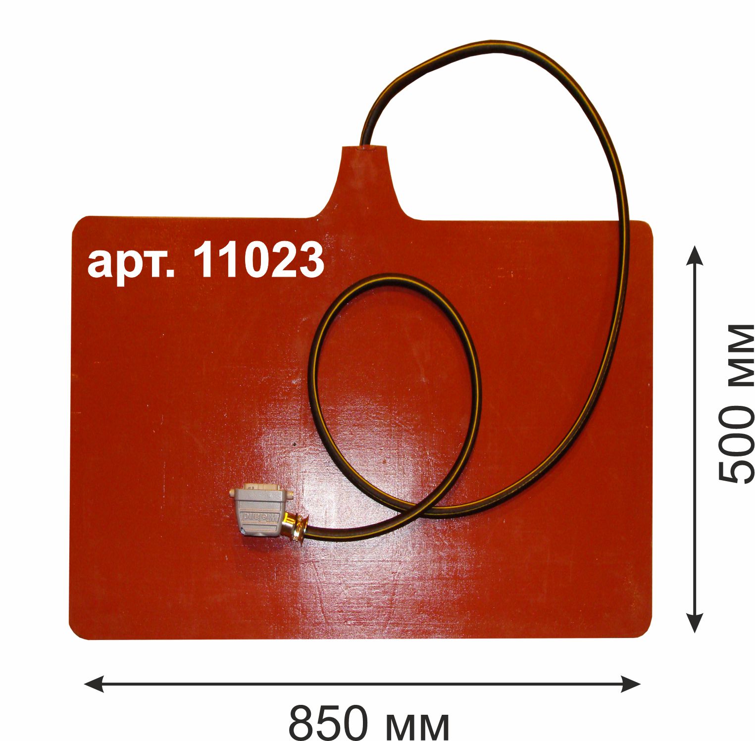 Гибкий нагреватель к вулканизатору (500х850мм)
