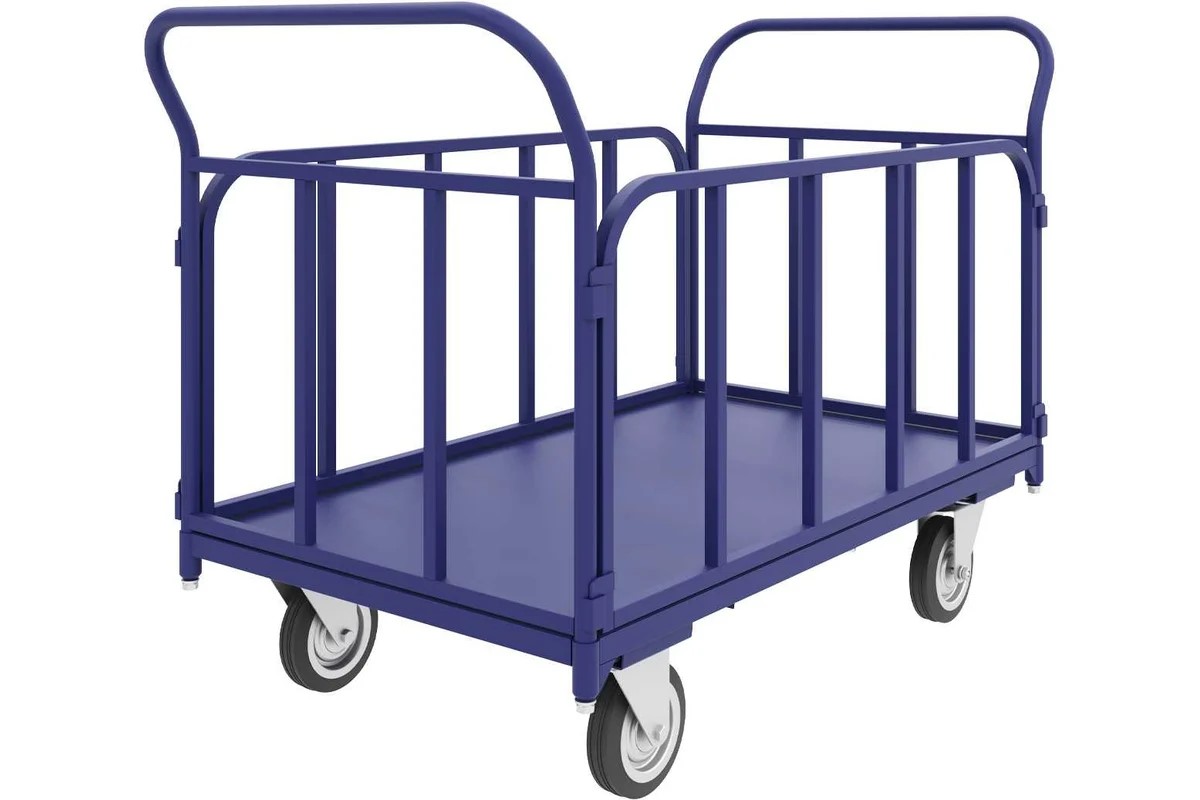 Универсальная платформенная тележка; г/п 550 кг; 1400х800х990 мм; 32,3 кг