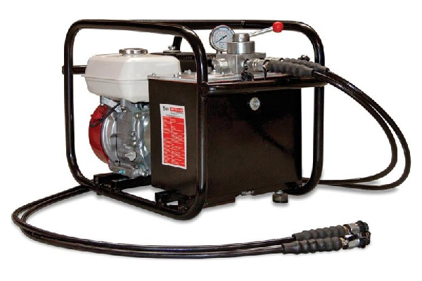 Автономная гидравлическая станция с бензоприводом; 19л.; 9,0/2,4 л/мин.; 700 бар
