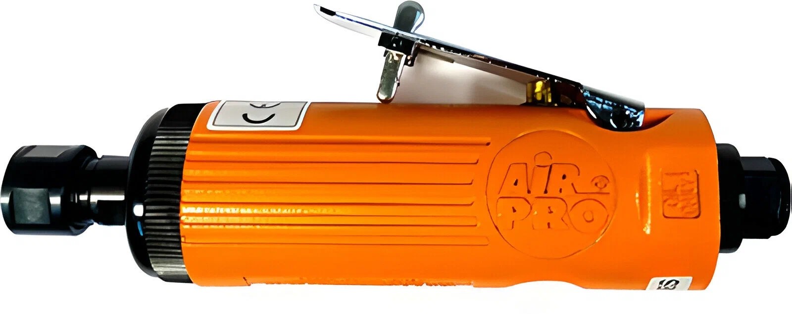 Высокооборотная пневмодрель с цанговым патроном 6 мм; 22.000 об./мин; 200 л/мин; 6,3 бар; 0,6 кг;