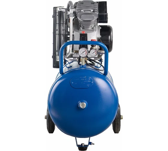 Компрессор для шиноремонтных мастерских, поршневой ременный. 220 В; 2,5 кВт; 420 л/мин.; 10 бар; ресивер 100 л.; 88 кг. (Беларусь)