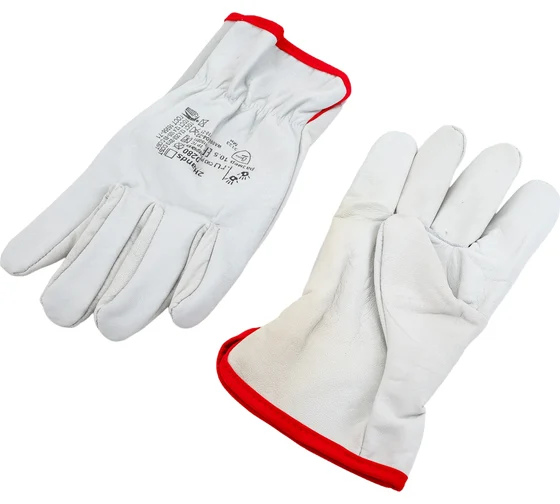 Перчатки рабочие, спилковые