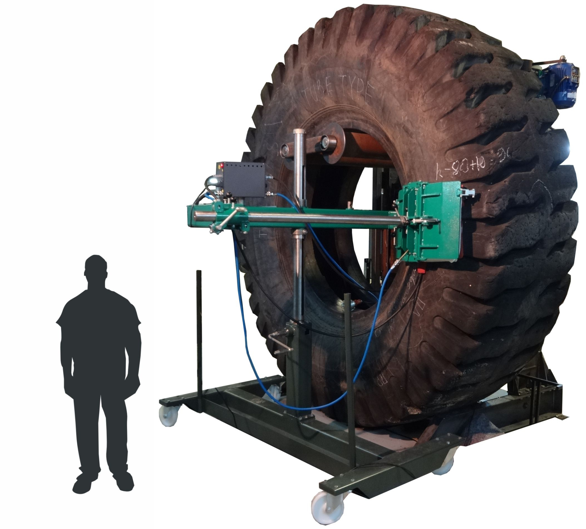 Вулканизатор "Модель 33". Ремонт КГШ 25"-57". Холодная вулканизация