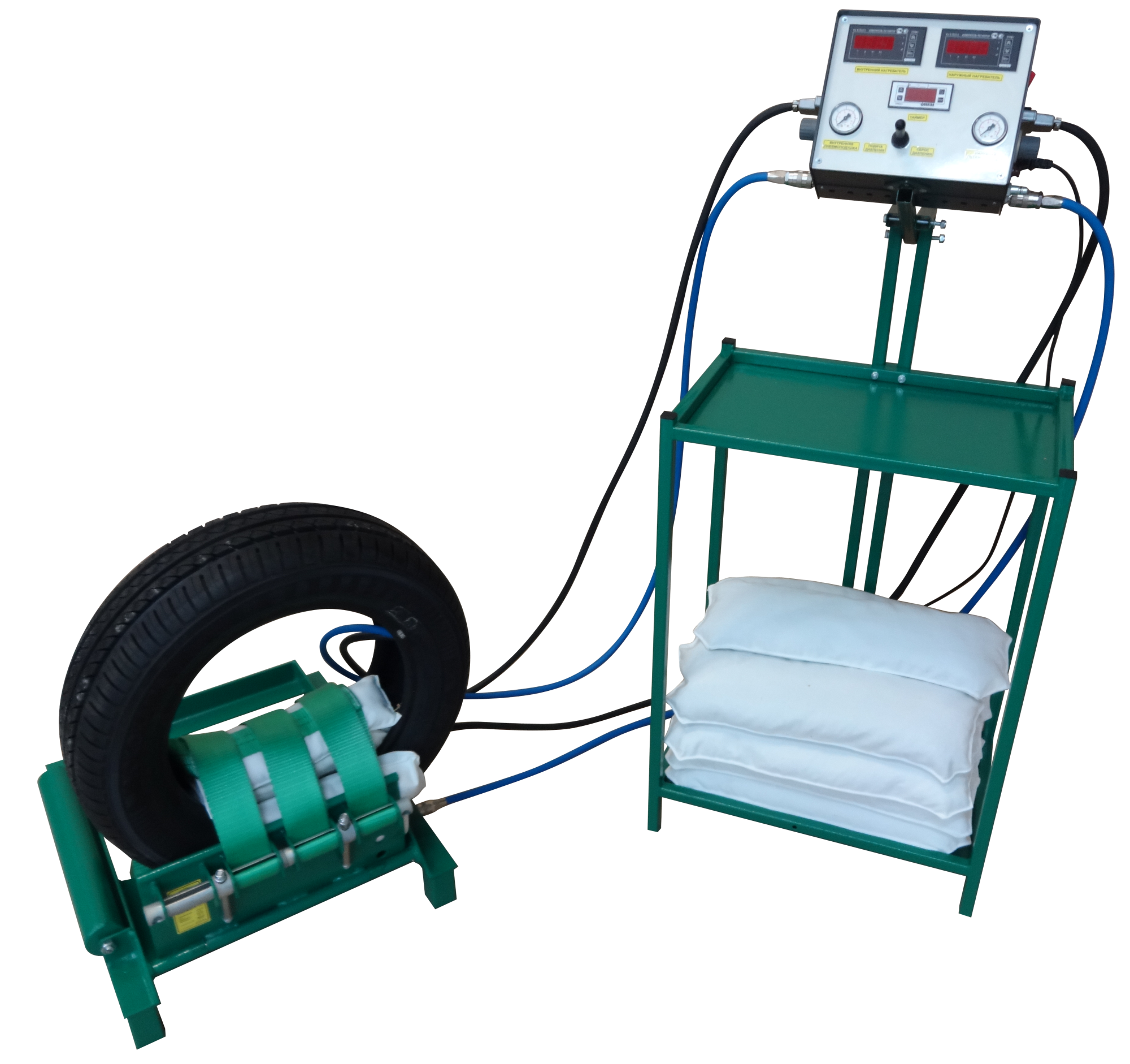 Комплект оснастки к вулканизатору «Комплекс-2»  (для легковых шин 12"-16")