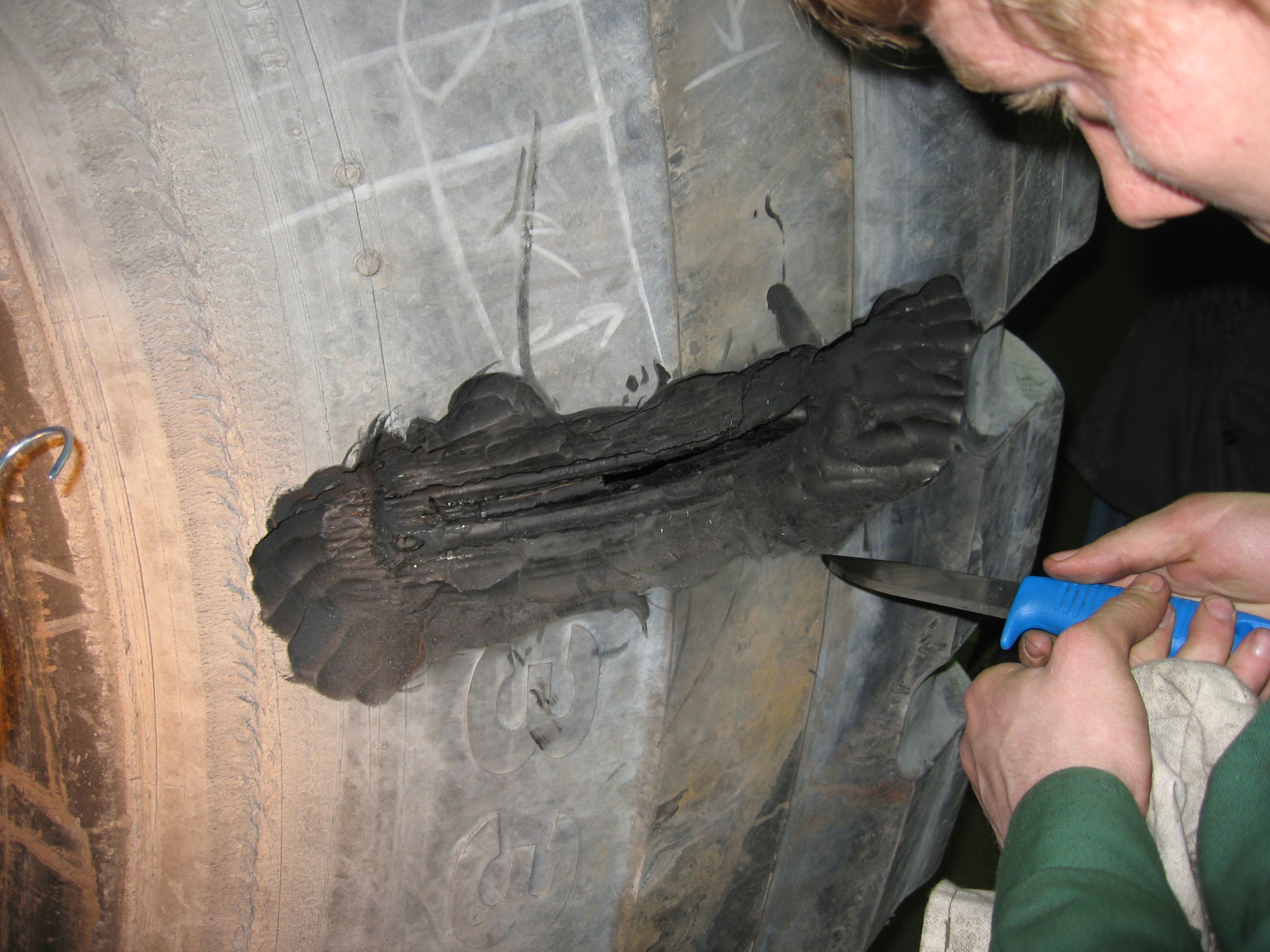 Нож для резины 6" (153 мм)