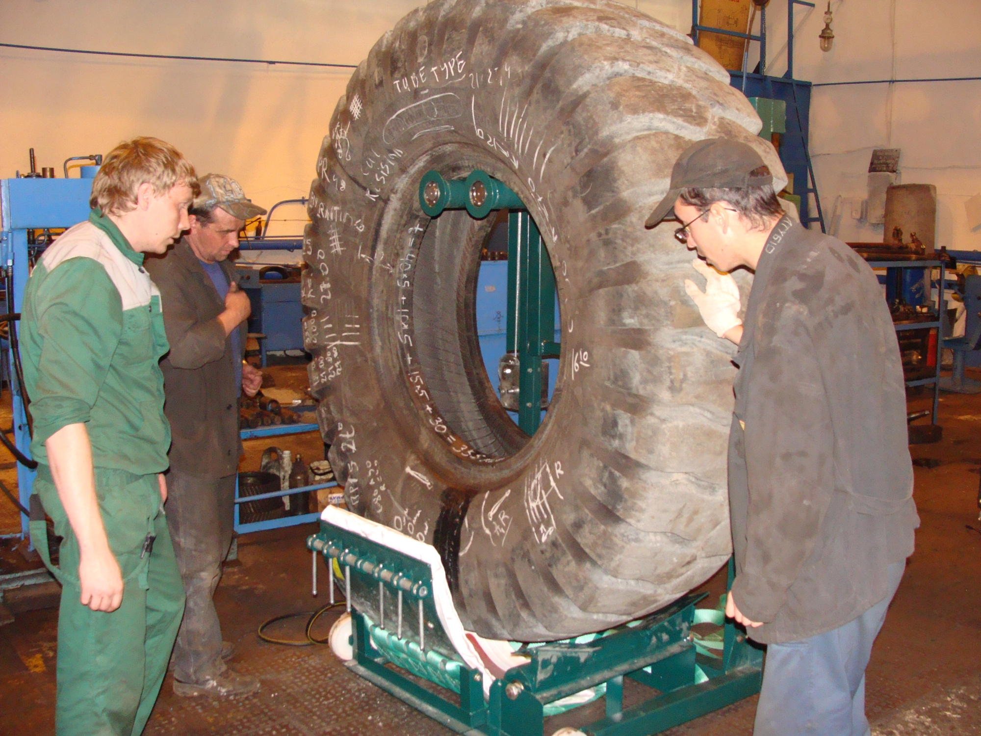 Вулканизатор "Модель 35". Ремонт КГШ 25"-35". Горячая вулканизация