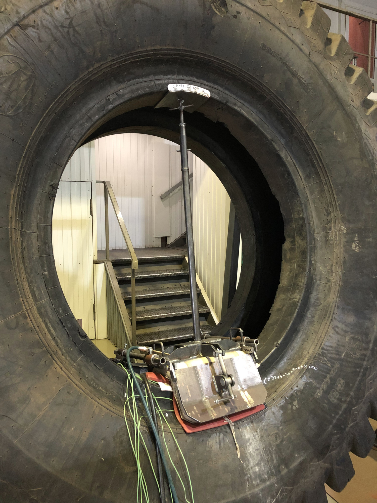 Вулканизатор "РБК 25-57" для ремонта бортовых посадочных колец КГШ 25"-57"