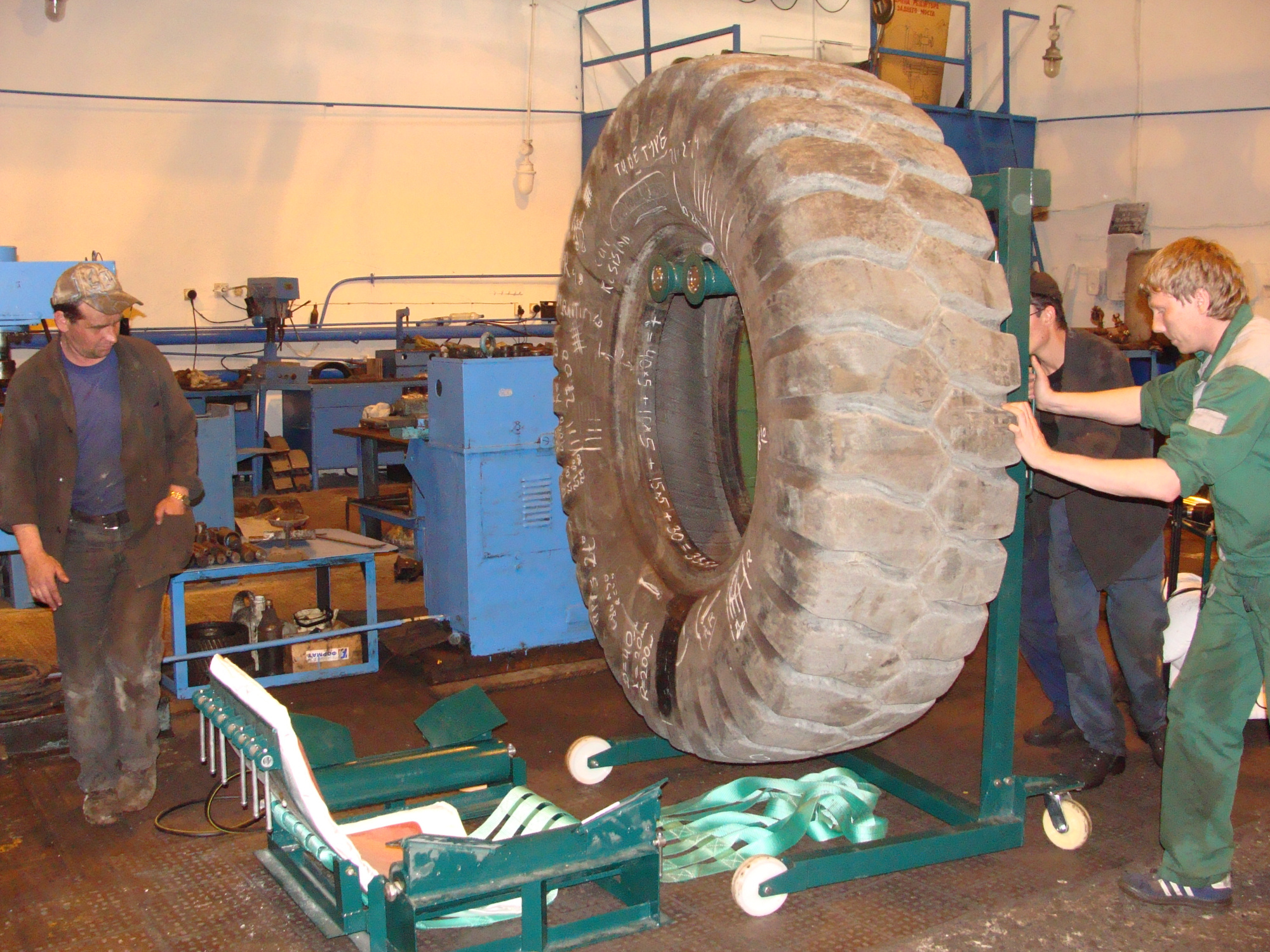 Вулканизатор "Модель 35". Ремонт КГШ 25"-35". Горячая вулканизация