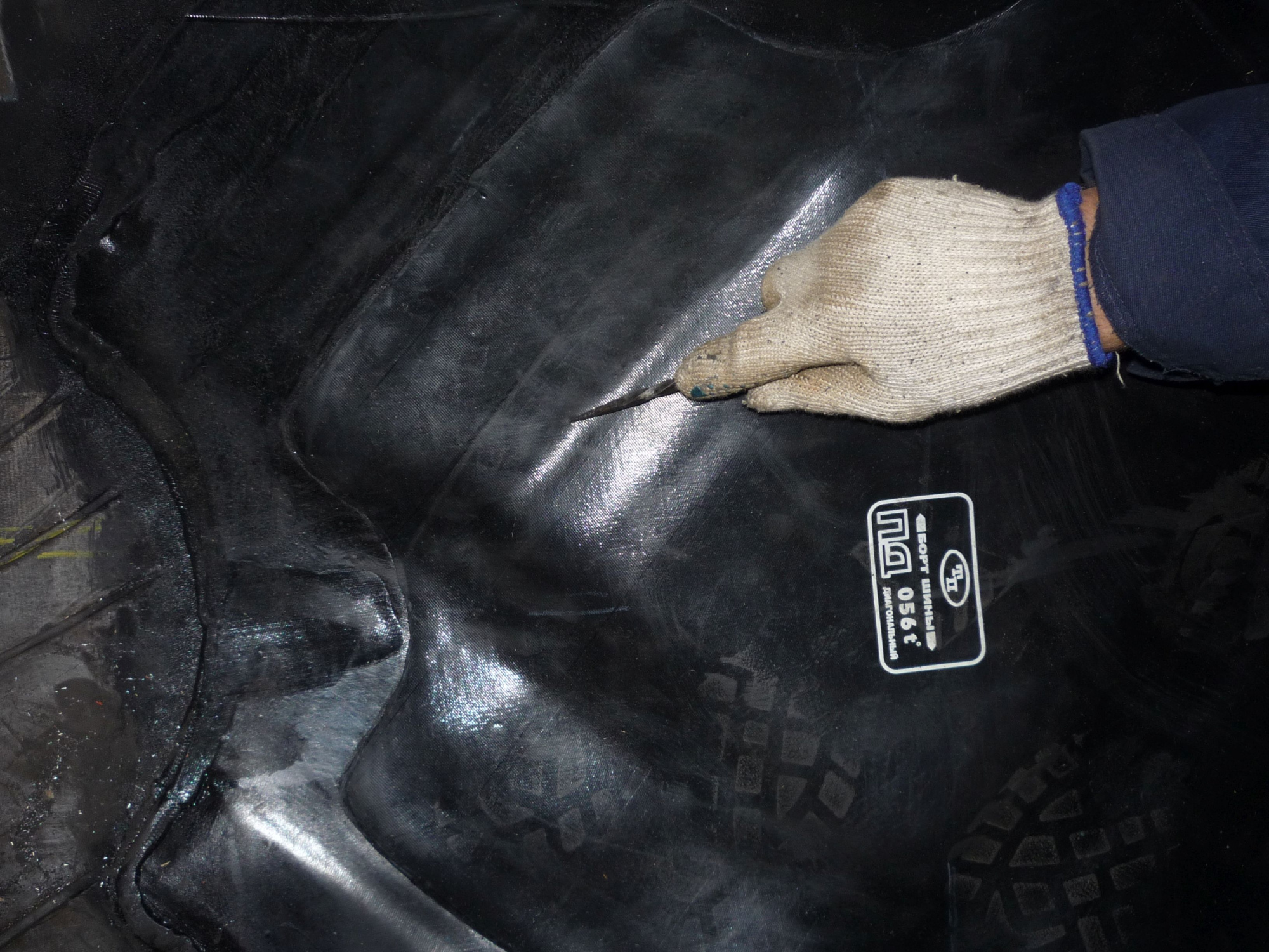 ПД 056 (t) Пластырь диагональный (горячий), 590х590/ 10 сл.