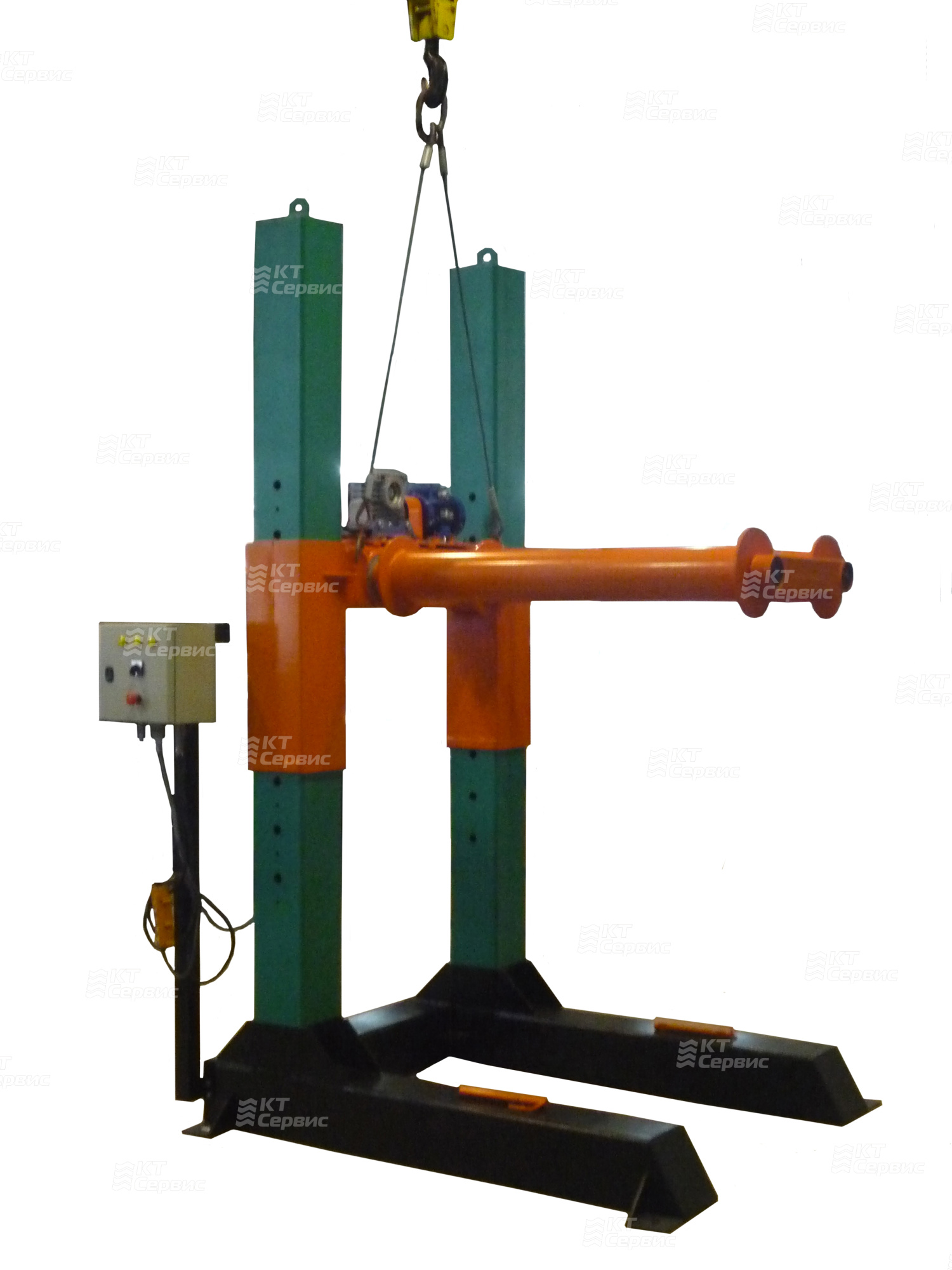 Стойка-шинодержатель упрощенная г/п 4500 кг; 33"-57". Частичный электропривод